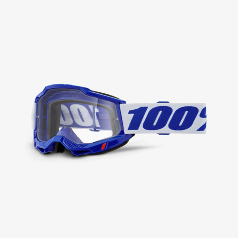100% Accuri 2 OTG Goggles - Blue (Clear Lens)