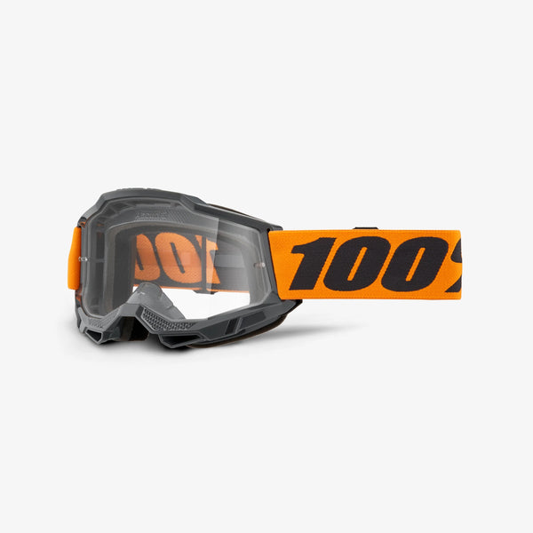 100% Accuri 2 OTG Goggle - Orange/Clear Lens