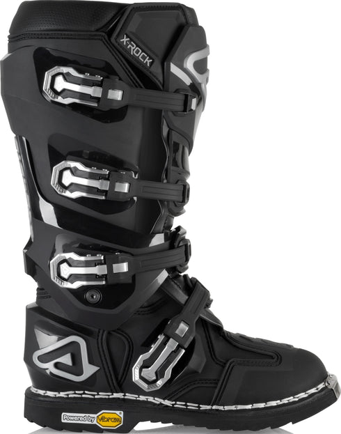 Acerbis X-Rock MX Boots - Black — Motorcycle Gear (image 3 of 6)