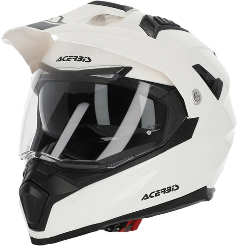 Acerbis Flip FS-606 Helmet - White — Motorcycle Gear (image 1 of 6)