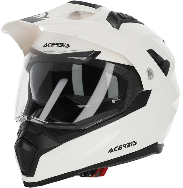 Acerbis Flip FS-606 Helmet - White — Motorcycle Gear (image 1 of 6)