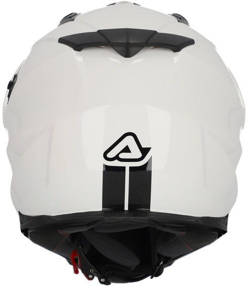 Acerbis Flip FS-606 Helmet - White — Motorcycle Gear (image 3 of 6)
