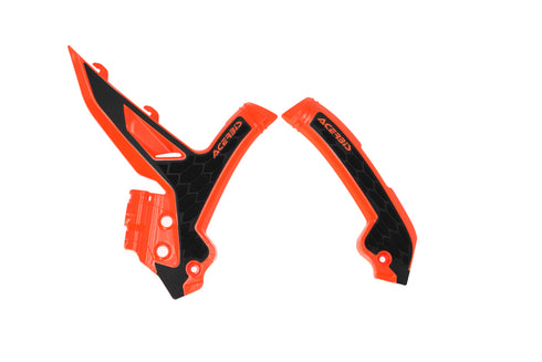 Acerbis SX & F (2023) Frame Prot - Orange/Black