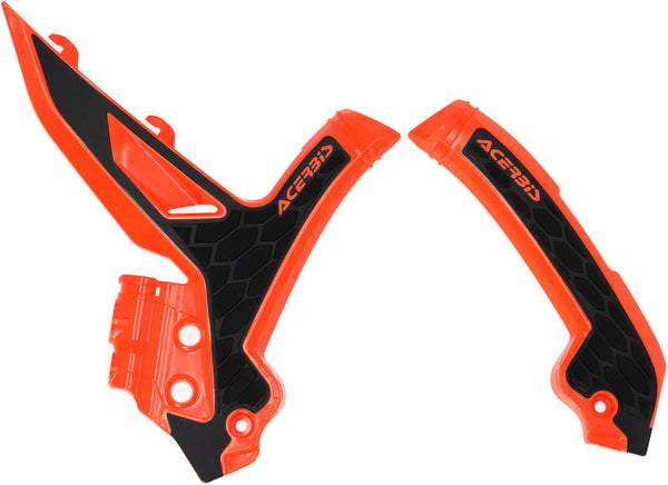 Acerbis SX & F (2023) Frame Prot - Orange/Black