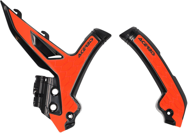 Acerbis SX & F (2023) Frame Prot - Black/Orange