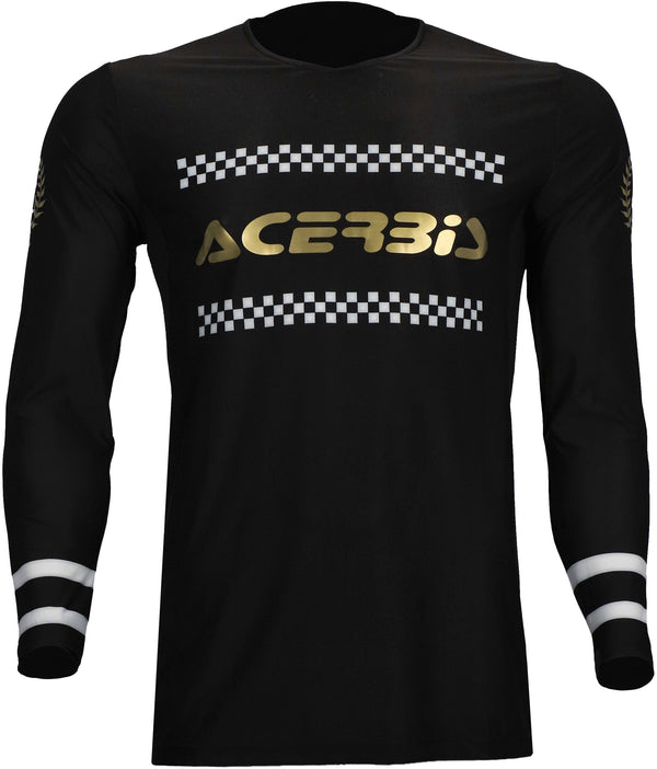 Acerbis X-Flex 50th Anniversary Jersey - Black/Gold — Motorcycle Gear (image 1 of 6)
