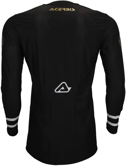 Acerbis X-Flex 50th Anniversary Jersey - Black/Gold — Motorcycle Gear (image 4 of 6)