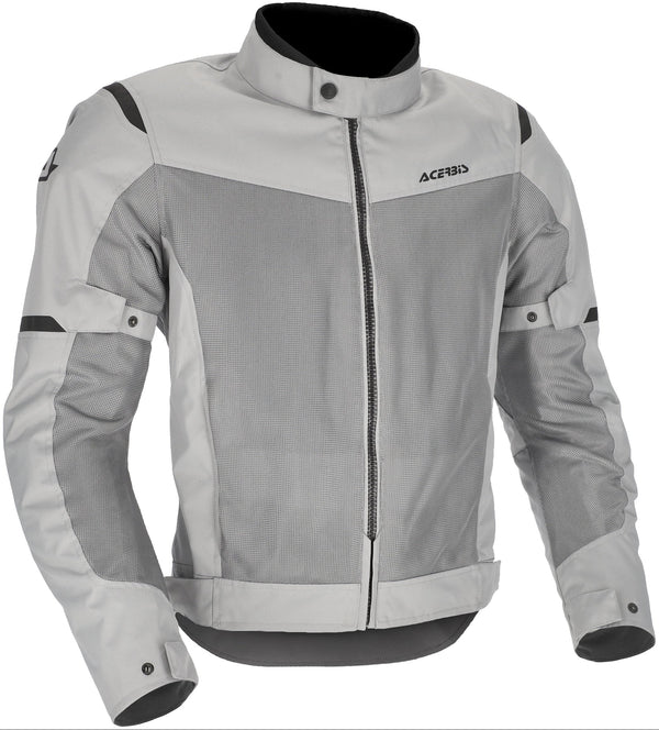 Acerbis CE Ramsey Vented 2.0 Jacket - Light Grey — Motorcycle Gear (image 1 of 9)