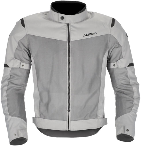 Acerbis CE Ramsey Vented 2.0 Jacket - Light Grey — Motorcycle Gear (image 2 of 9)