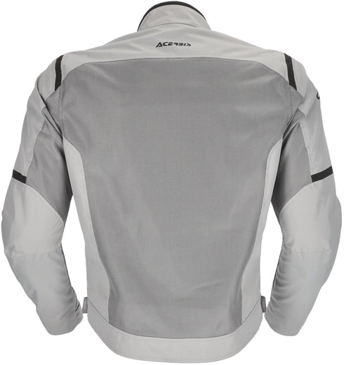Acerbis CE Ramsey Vented 2.0 Jacket - Light Grey — Motorcycle Gear (image 4 of 9)
