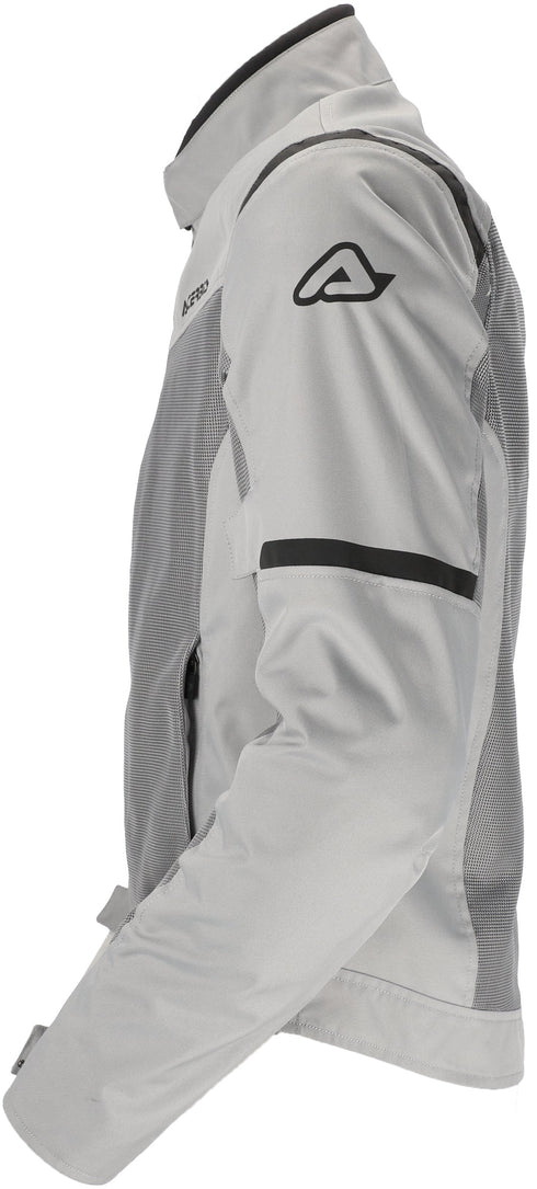 Acerbis CE Ramsey Vented 2.0 Jacket - Light Grey — Motorcycle Gear (image 5 of 9)