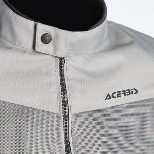 Acerbis CE Ramsey Vented 2.0 Jacket - Light Grey — Motorcycle Gear (image 7 of 9)