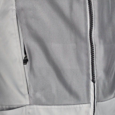 Acerbis CE Ramsey Vented 2.0 Jacket - Light Grey — Motorcycle Gear (image 8 of 9)