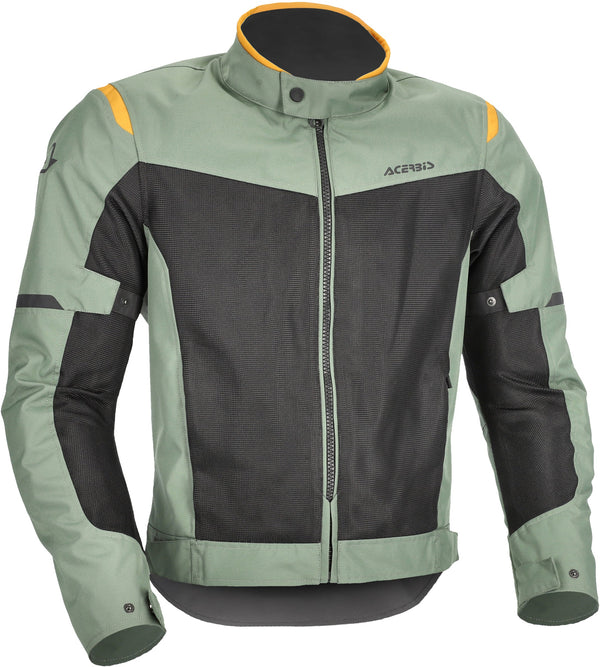 Acerbis CE Ramsey Vented 2.0 Jacket - Green/Yellow