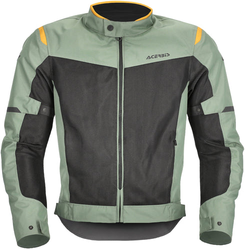 Acerbis CE Ramsey Vented 2.0 Jacket - Green/Yellow