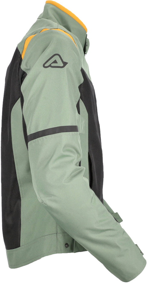 Acerbis CE Ramsey Vented 2.0 Jacket - Green/Yellow