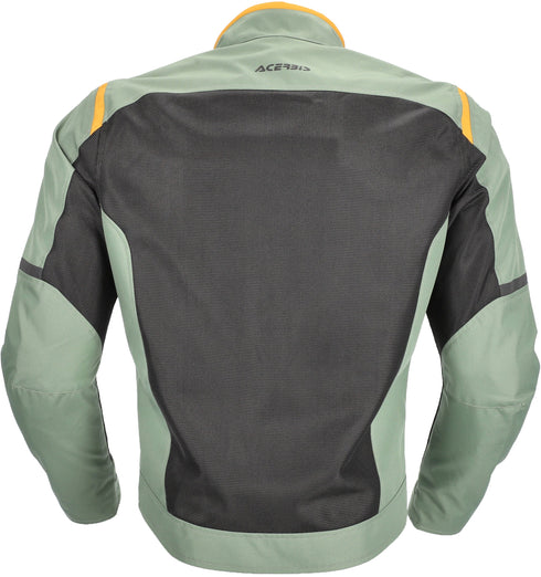 Acerbis CE Ramsey Vented 2.0 Jacket - Green/Yellow