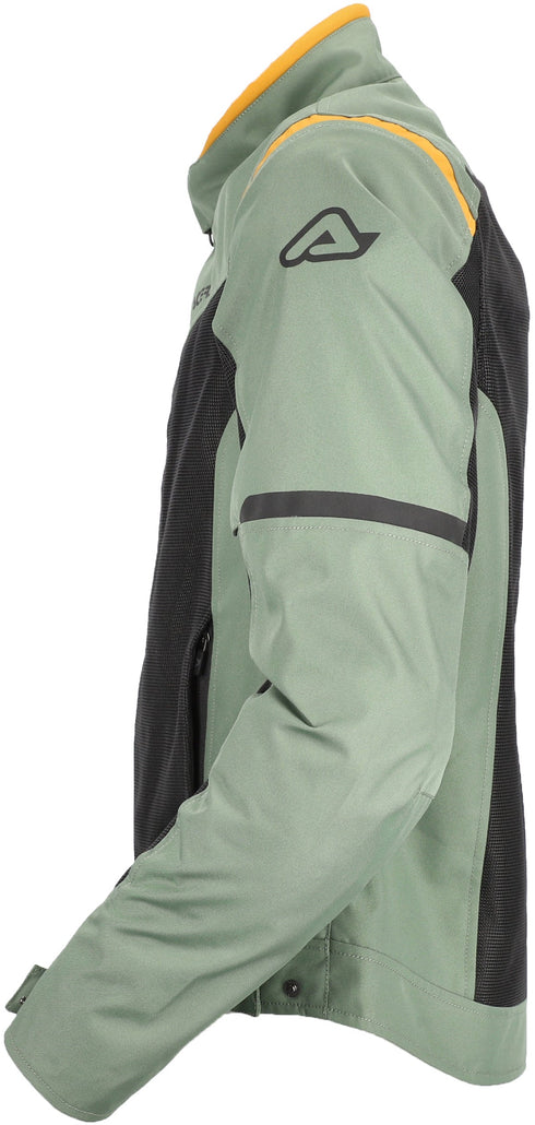 Acerbis CE Ramsey Vented 2.0 Jacket - Green/Yellow