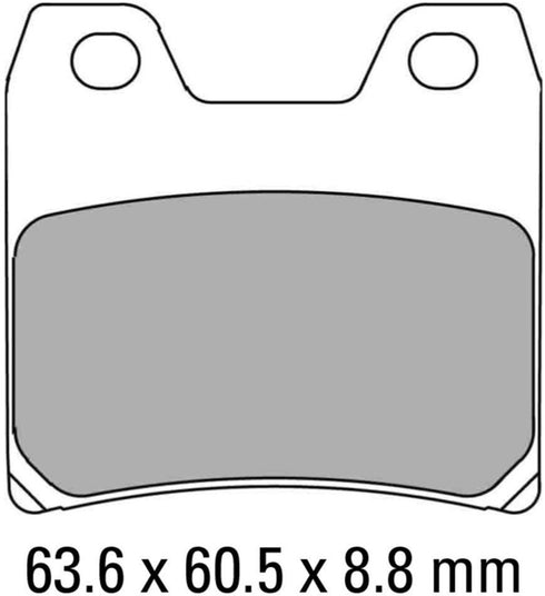Ferodo FA348 Road Sinter Front/Rear Brake Pads - FDB2150ST