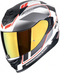 Scorpion EXO-520 Evo 2 Air Lena Helmet - White/Silver/Red Matt