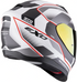 Scorpion EXO-520 Evo 2 Air Lena Helmet - White/Silver/Red Matt