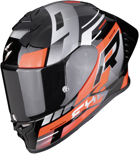 Scorpion EXO-R1 Evo II Air Adrenaline Helmet - Black/Red/Silver