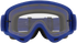 Oakley XS O-Frame MX Goggles with Case - Moto Blue Strap (Clear Lenses) — Motorcycle Gear (image 2 of 4)