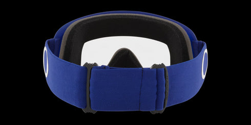 Oakley O-Frame MX Goggles - Moto Blue Strap (Clear Lenses)