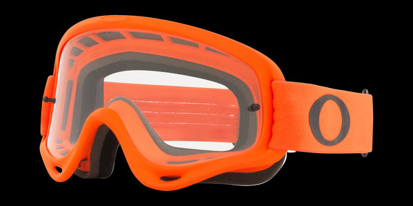 Oakley O-Frame MX Goggles - Moto Orange Strap (Clear Lenses)