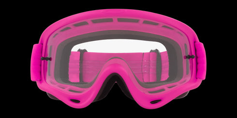 Oakley O-Frame MX Goggles - Moto Pink Strap (Clear Lenses)