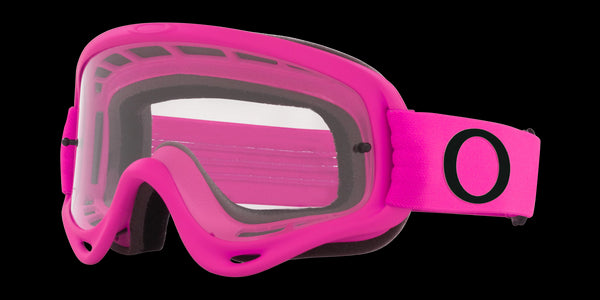 Oakley O-Frame MX Goggles - Moto Pink Strap (Clear Lenses)