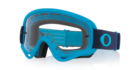 Oakley Youth O-Frame XS MX Goggles - Abyss Blue Strap (Clear Lens)