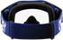 Oakley B1B Airbrake MX Goggles with Case - Moto Blue Strap (Clear Lenses)