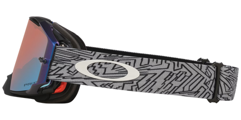 Oakley Airbrake MX Goggles - Grey Strike Strap (Prizm MX Sapphire Iridium Lenses)