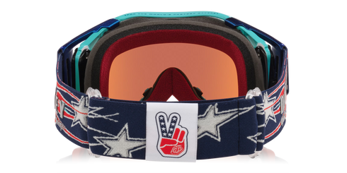 Oakley Airbrake MX Troy Lee Designs Goggle - Blue (Prizm Sapphire Lens)