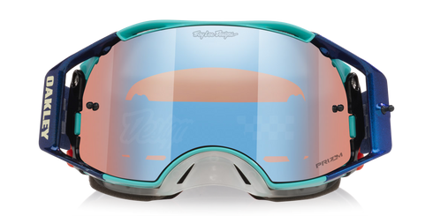 Oakley Airbrake MX Troy Lee Designs Goggle - Blue (Prizm Sapphire Lens)