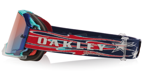 Oakley Airbrake MX Troy Lee Designs Goggle - Blue (Prizm Sapphire Lens)
