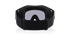 Oakley Airbrake Lite MX Goggles - Matt Black Strap (Dark Grey Lens)