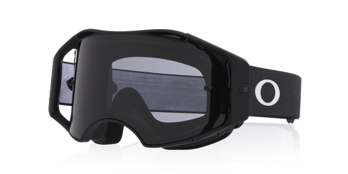 Oakley Airbrake Lite MX Goggles - Matt Black Strap (Dark Grey Lens)