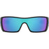 Oakley Batwolf Sunglasses Polished Black with Prizm Sapphire
