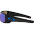 Oakley Batwolf Sunglasses Polished Black with Prizm Sapphire