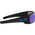 Oakley Batwolf Sunglasses Polished Black with Prizm Sapphire