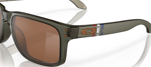 Oakley Standard Issue Holbrook American Heritage Uncle Sam Sunglasses - Matt Olive Ink (Prizm Tungsten Lens)