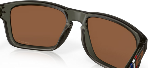 Oakley Standard Issue Holbrook American Heritage Uncle Sam Sunglasses - Matt Olive Ink (Prizm Tungsten Lens)