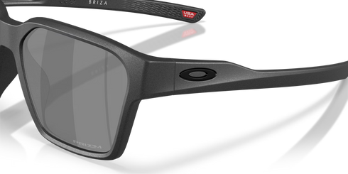 Oakley Briza Sunglasses - Steel Frame (Prizm Black Lenses)