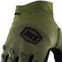 100% Airmatic Gloves - Army Green
