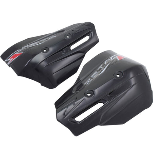 Zeta Armor Hand Guard XC PRO Kit (U-Clamp 28.6mm Bar) - Black/Black