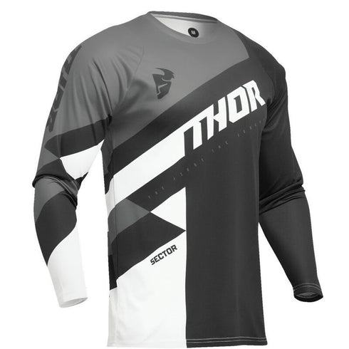Thor 2024 Sector Checker Jersey - Black/Grey