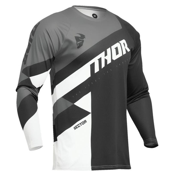 Thor 2024 Sector Checker Jersey - Black/Grey