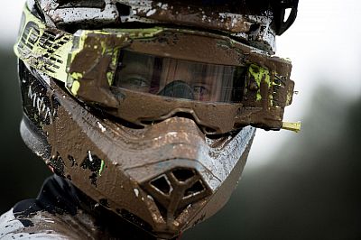 100% Armega Fluo Yellow Roll Off System - Clear Lens